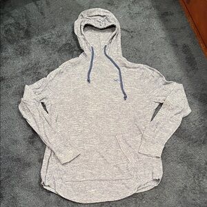 Hollister Heather Gray Hoodie Sweater